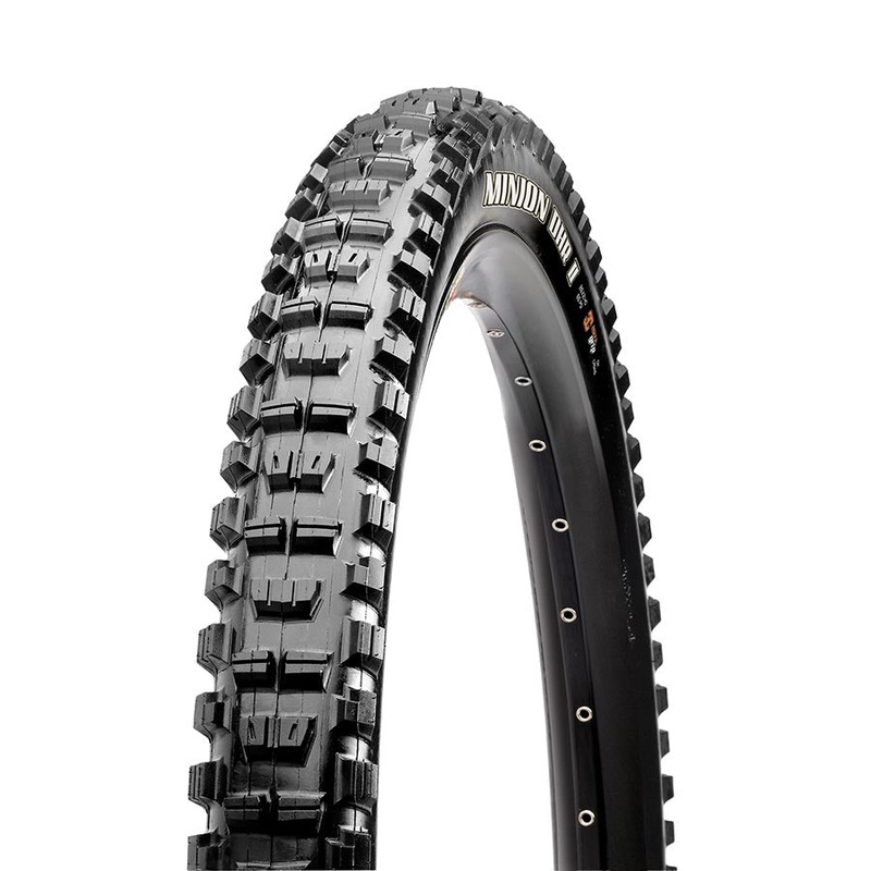 Maxxis Minion DHR II Tire – 29 x 2.5 Tubeless Folding Black 3C MaxxGrip DH