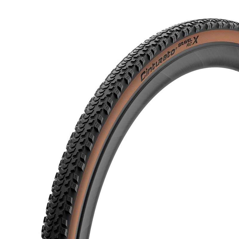 Pirelli Cinturato Gravel RCX TLR Tire – 700 x 40 Tubeless Folding Tan