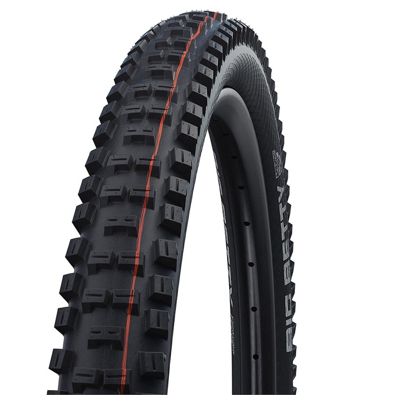 Schwalbe Big Betty Tire – 27.5 x 2.4″ Tubeless Folding BLK Evolution Line Addix Soft Super Trail