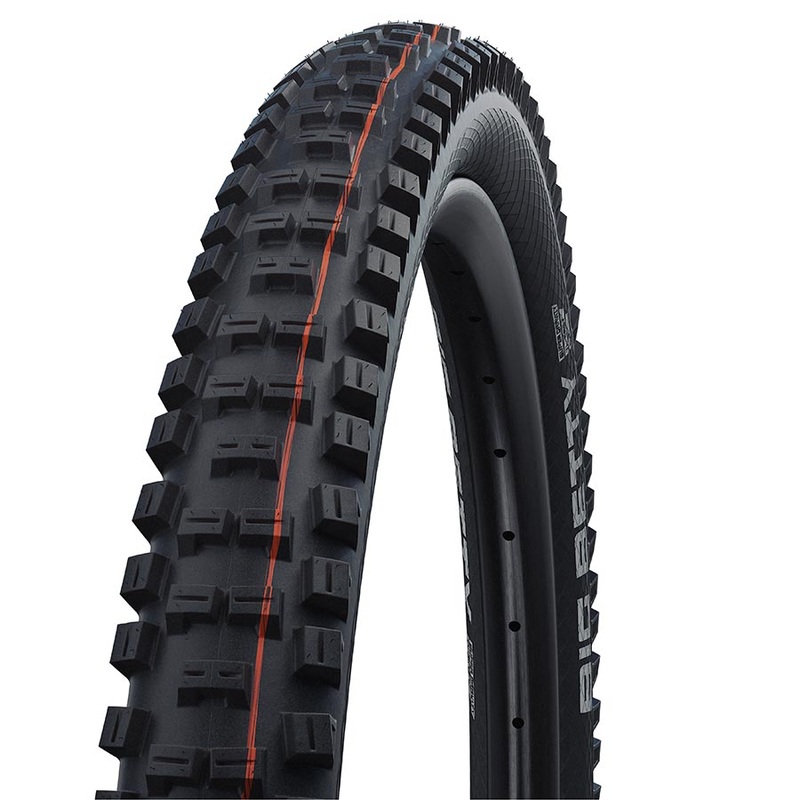 Schwalbe Big Betty Tire – 29 x 2.4″ Tubeless Folding BLK Evolution Line Addix Soft Super Gravity