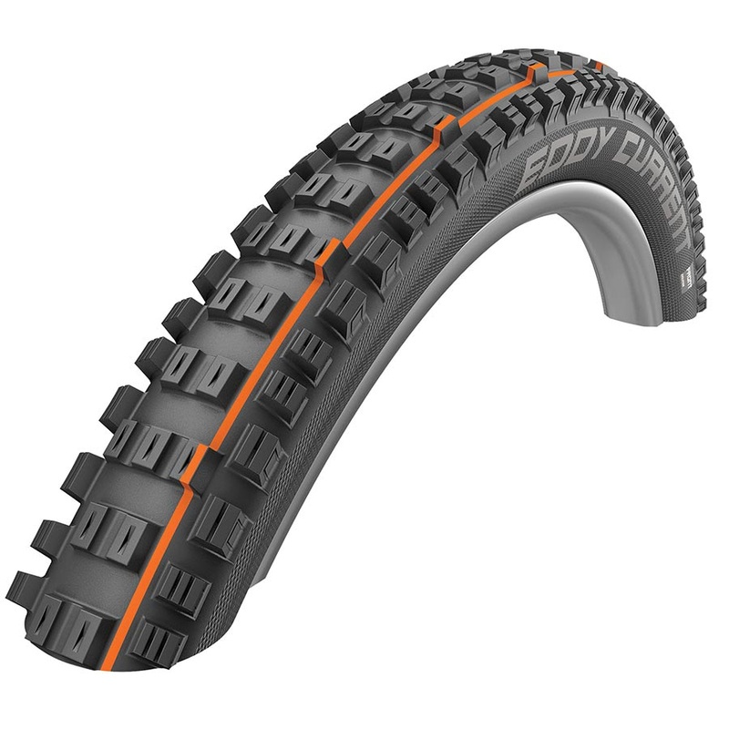 Schwalbe Eddy Current Front Tire – 29 x 2.6 Tubeless Folding BLK Evolution Super Trail Addix Soft