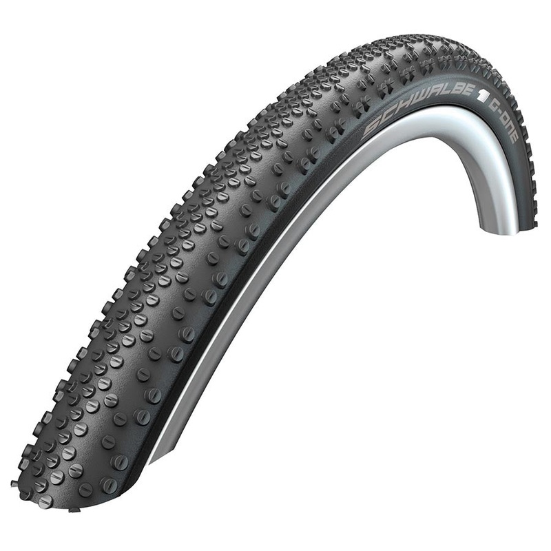 Schwalbe G-One Bite Tire – 700 x 40 / 28 x 1.5 Tubeless Folding BLK Addix SpeedGrip
