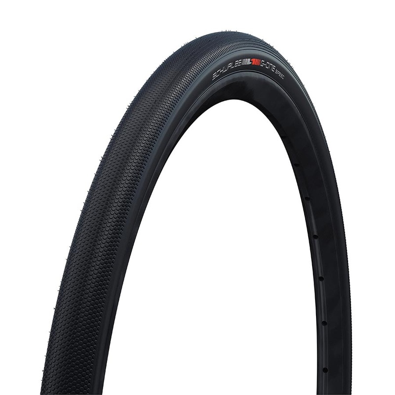 Schwalbe G-One Speed Tire – 700 x 40 / 28 x 1.50 Tubeless Folding BLK Evolution Line Addix SpeedGrip Super Ground E-25