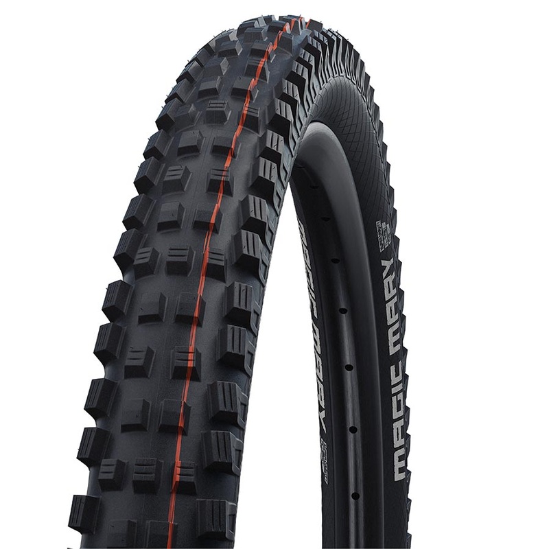 Schwalbe Magic Mary Tire – 27.5 x 2.50 Tubeless Folding BLK Evolution Line Gravity Pro Addix Soft Radial