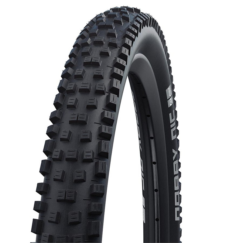 Schwalbe Nobby Nic Tire – 27.5 x 2.4 Tubeless Folding BLK Performance Line Addix E-50