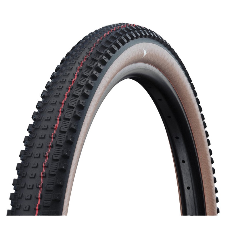 Schwalbe Rick XC Pro Tire – 29 x 2.40 Tubeless Folding BLK/Transparent Evolution Line Pro Addix SpeedGrip
