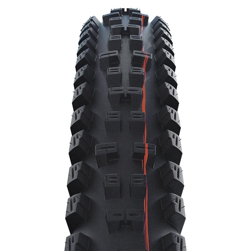 Schwalbe Tacky Chan Mountain Tire 29″x2.40 Folding Clincher Addix Soft Super Trail TL Easy 67TPI Black
