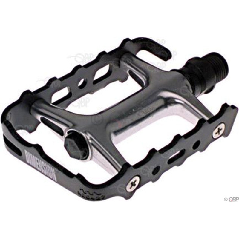 Dimension Mountain Pro Pedals – Platform Aluminum 9/16″ Black