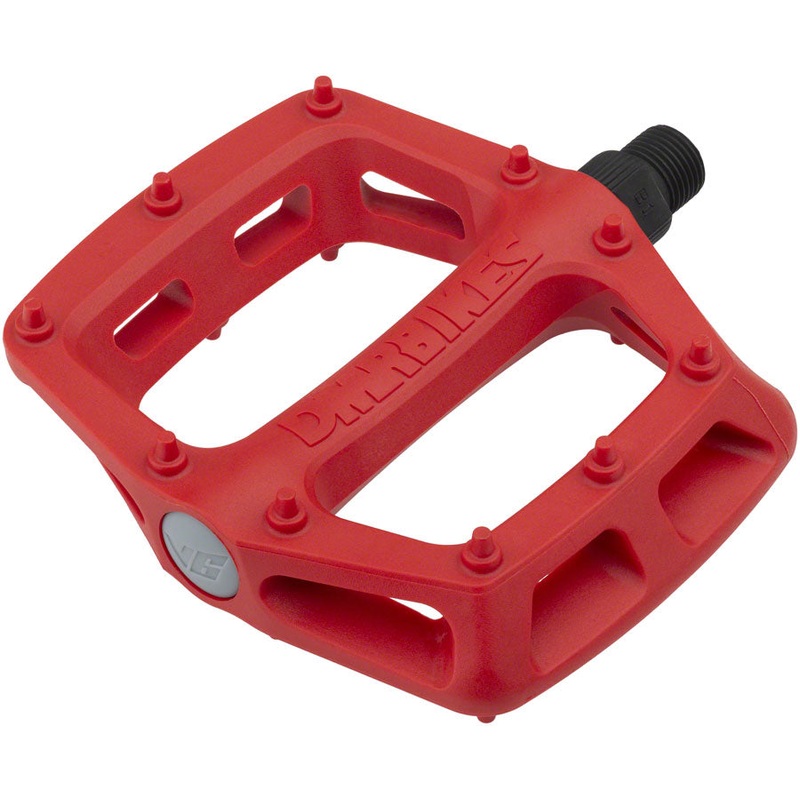 DMR V6 Pedals – Platform Plastic 9/16″ Red