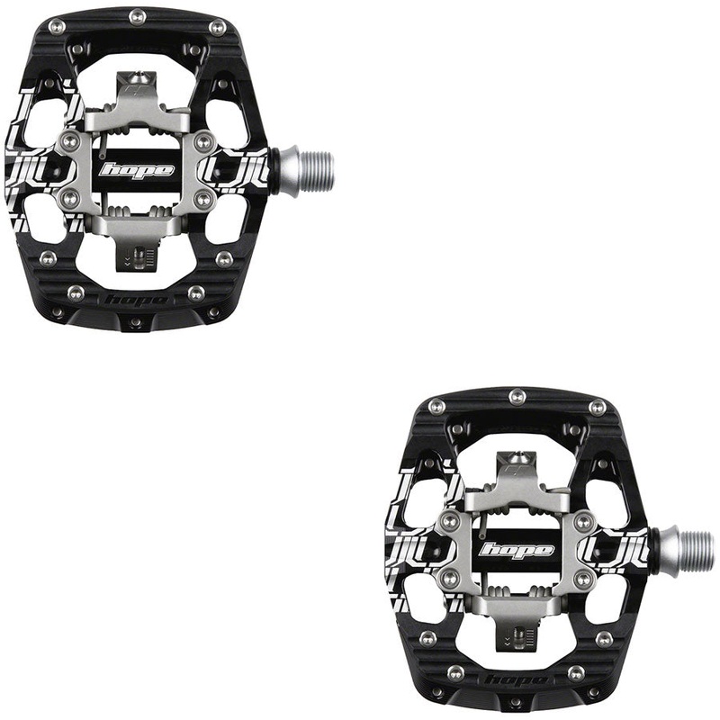 Hope Union GC Pedals – Dual Sided Clipless with Platform 9/16″ Black