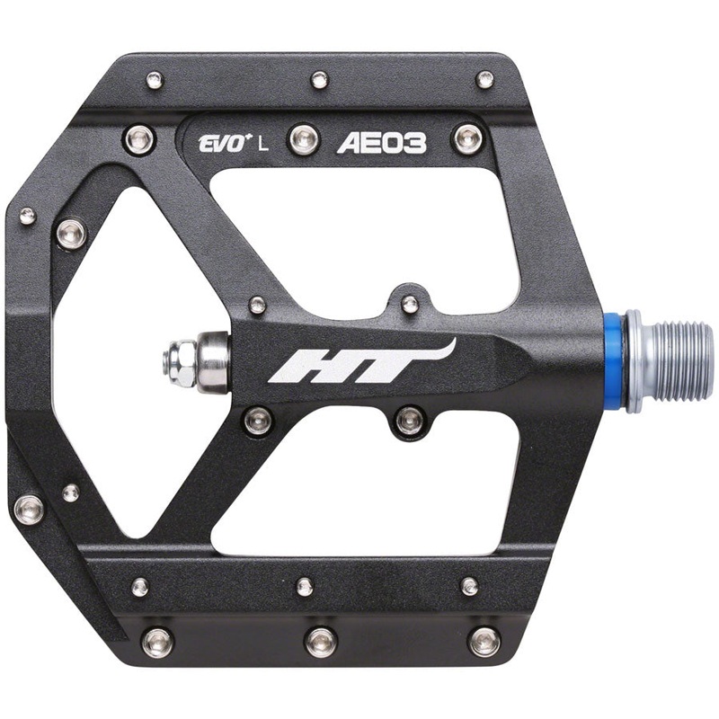 HT Components AE03(EVO+) Pedals – Platform Aluminum 9/16″ Black