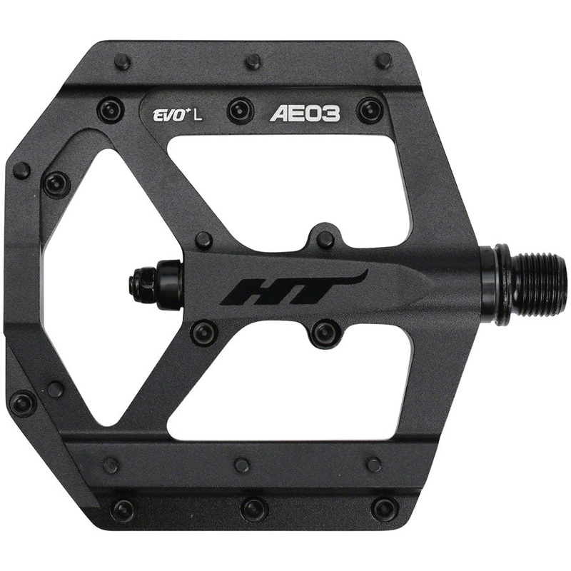 HT Components AE03(EVO+) Pedals – Platform Aluminum 9/16″ Stealth Black