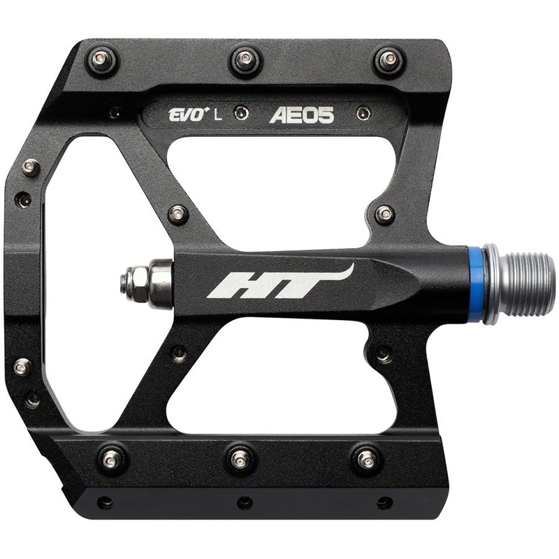 HT Components AE05(EVO+) Pedals – Platform Aluminum 9/16″ Black