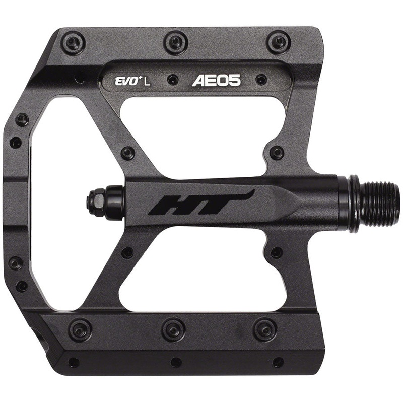 HT Components AE05(EVO+) Pedals – Platform Aluminum 9/16″ Stealth Black