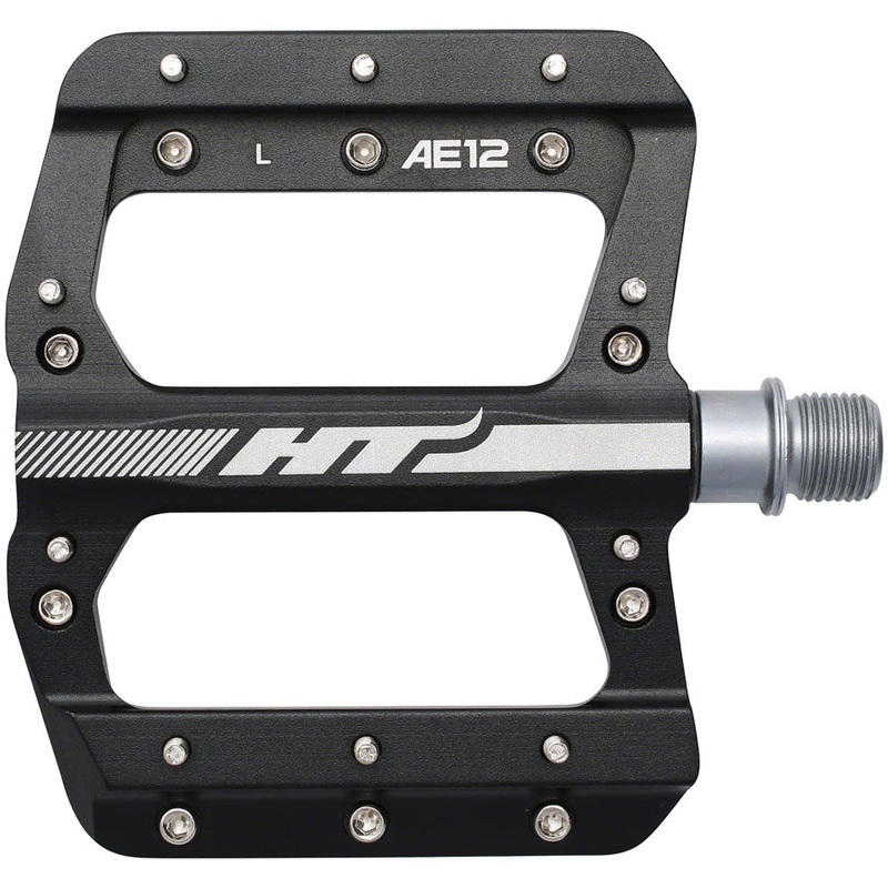 HT Components AE12 Pedals – Platform Aluminum 9/16″ Black