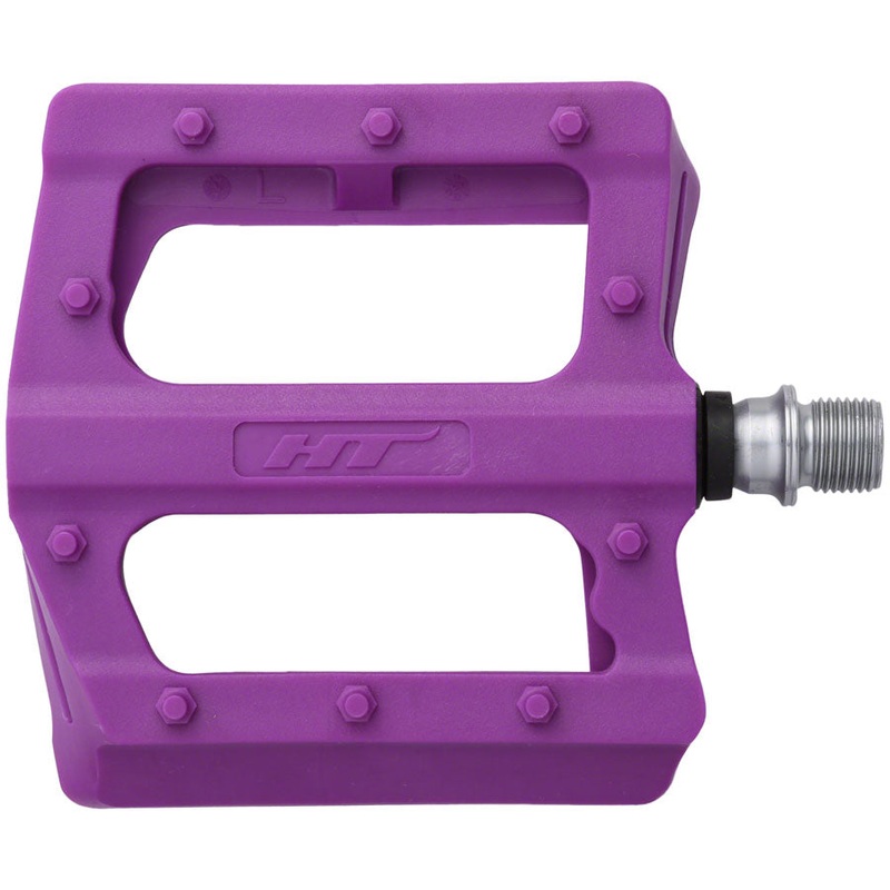 HT Components PA12 Pedals – Platform Composite 9/16″ Dark Purple