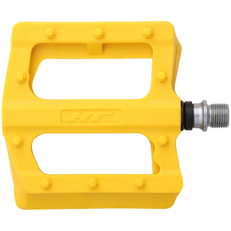 HT Components PA12 Pedals – Platform Composite 9/16″ Yellow