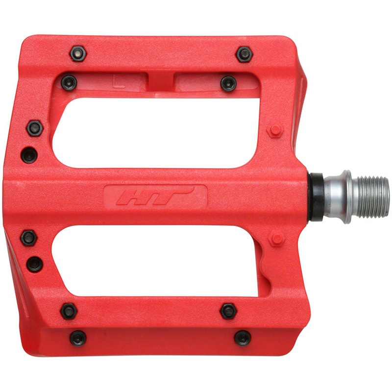 HT Components PA12A Pedals – Platform Composite 9/16″ Red