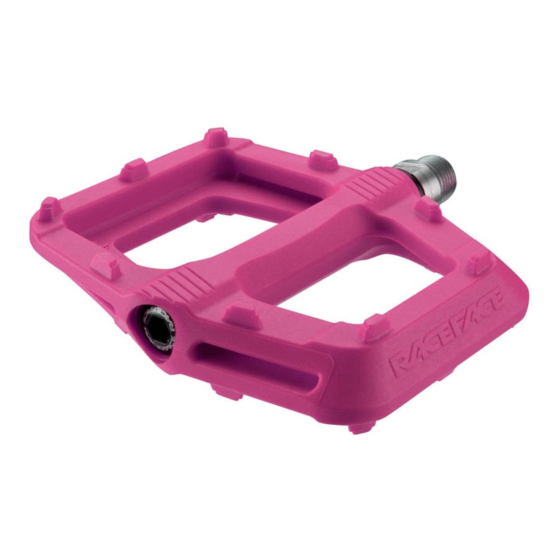 RaceFace Ride Pedals – Platform Composite 9/16″ Magenta