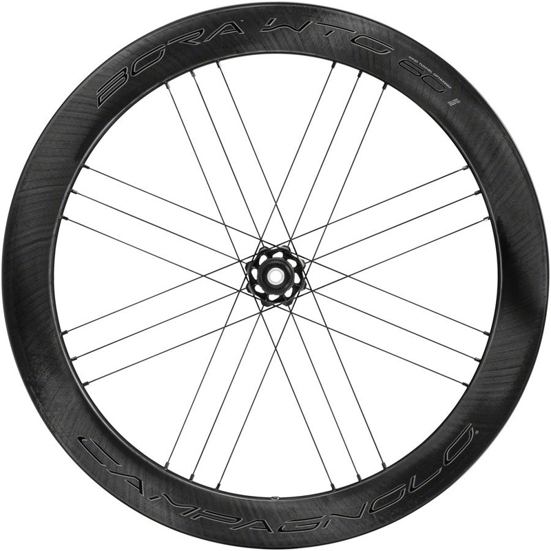 Campagnolo Bora WTO 60 Front Wheel – 700 12 x 100mm Center-Lock Dark Label