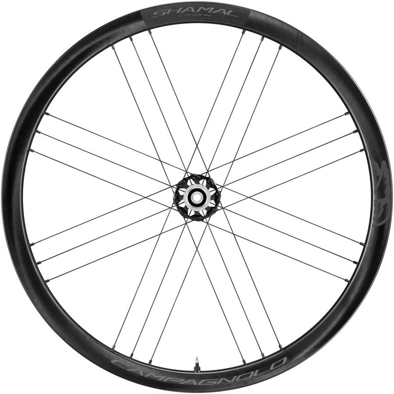 Campagnolo SHAMAL Carbon Disc Front Wheel – 700 12 x 100mm Centerlock Black