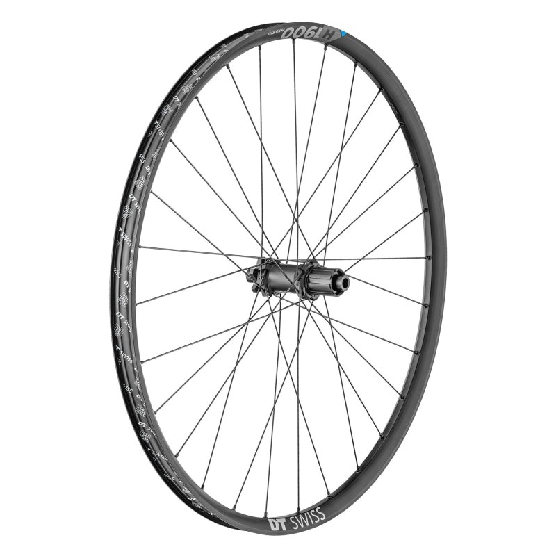 DT Swiss H 1900 Spline 30 Rear Wheel – 29″ 12 x 148mm 6-Bolt HG 11 Black