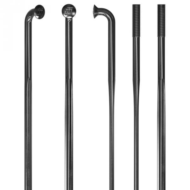 DT Swiss Revolite Spokes – 2.0/1.3/2.3 286mm J-bend Black Box of 20