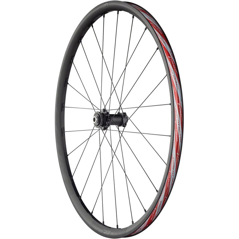 Fulcrum Rapid Red 3 DB Front Wheel – 700 12 x 100mm Center-Lock Black