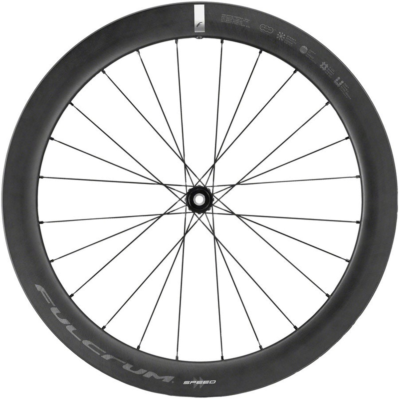 Fulcrum Speed 57 Front Wheel – 700 12 x 100mm CenterLock Black