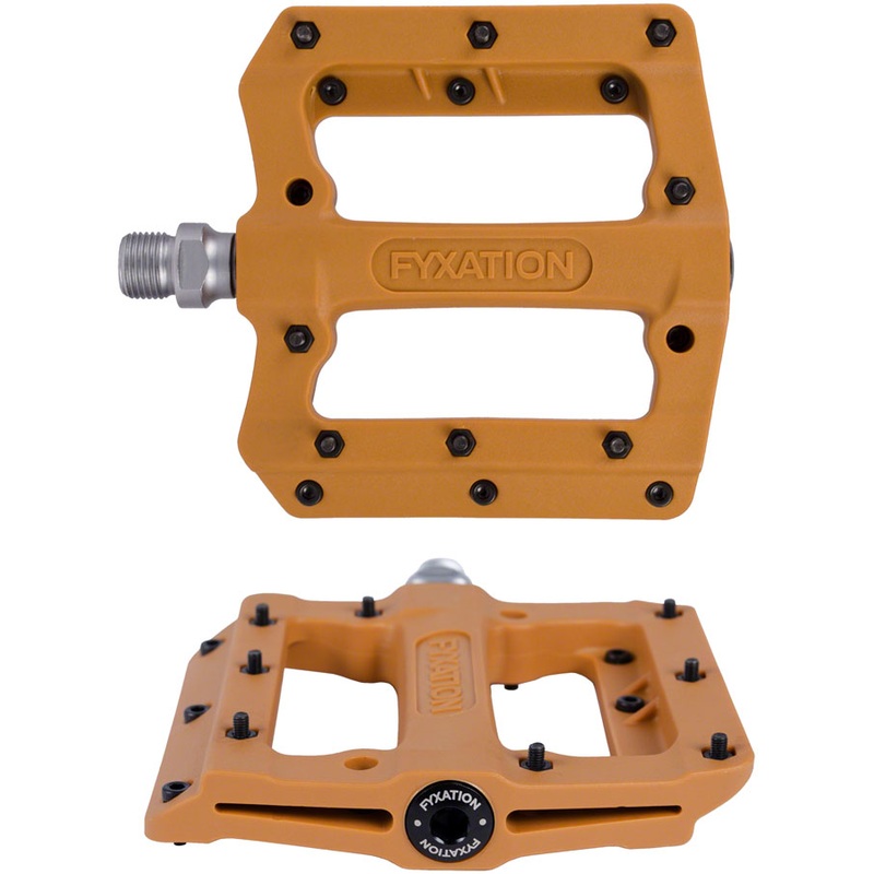 Fyxation Mesa MP Pedals – Platform Composite/Plastic 9/16″ Desert Moab Orange