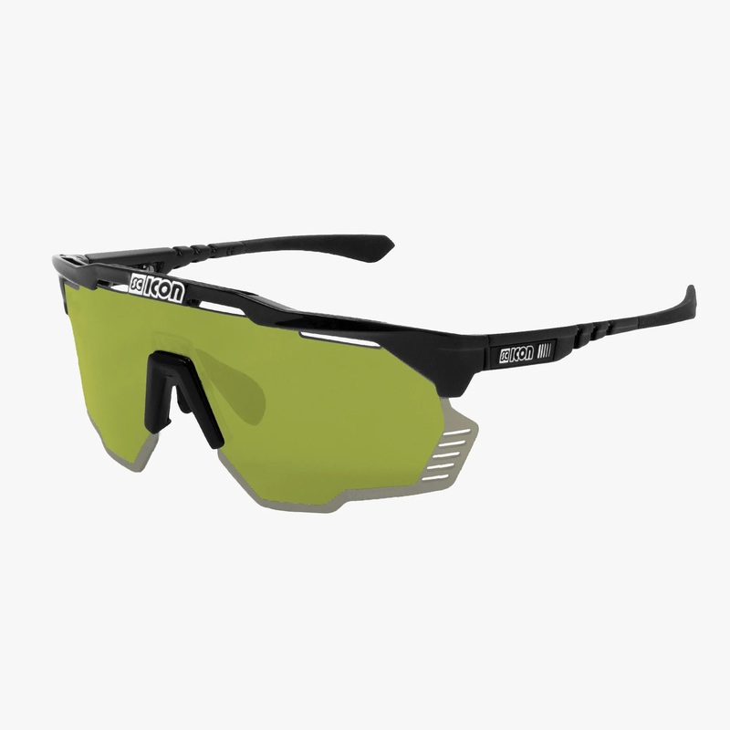 SCICON AEROSHADE KUNKEN Black Gloss Green Trail
