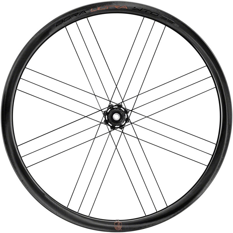 Campagnolo Bora Ultra WTO 33 Front Wheel – 700c 12 x 100mm Center-Lock 2-Way Fit Gray