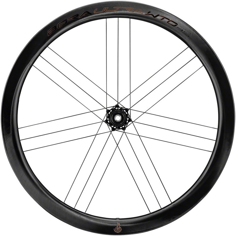 Campagnolo Bora Ultra WTO 45 C23 Front Wheel – 700c 12 x 100mm Center-Lock 2-Way Fit Carbon