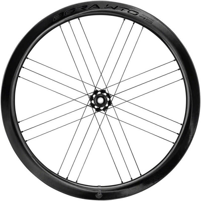 Campagnolo Bora WTO 45 C23 Front Wheel – 700c QR x 100mm Center-Lock 2-Way Fit Carbon