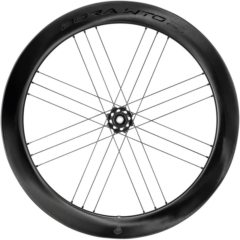 Campagnolo Bora WTO 60 C23 Front Wheel – 700c QR x 100mm Center-Lock 2-Way Fit Carbon