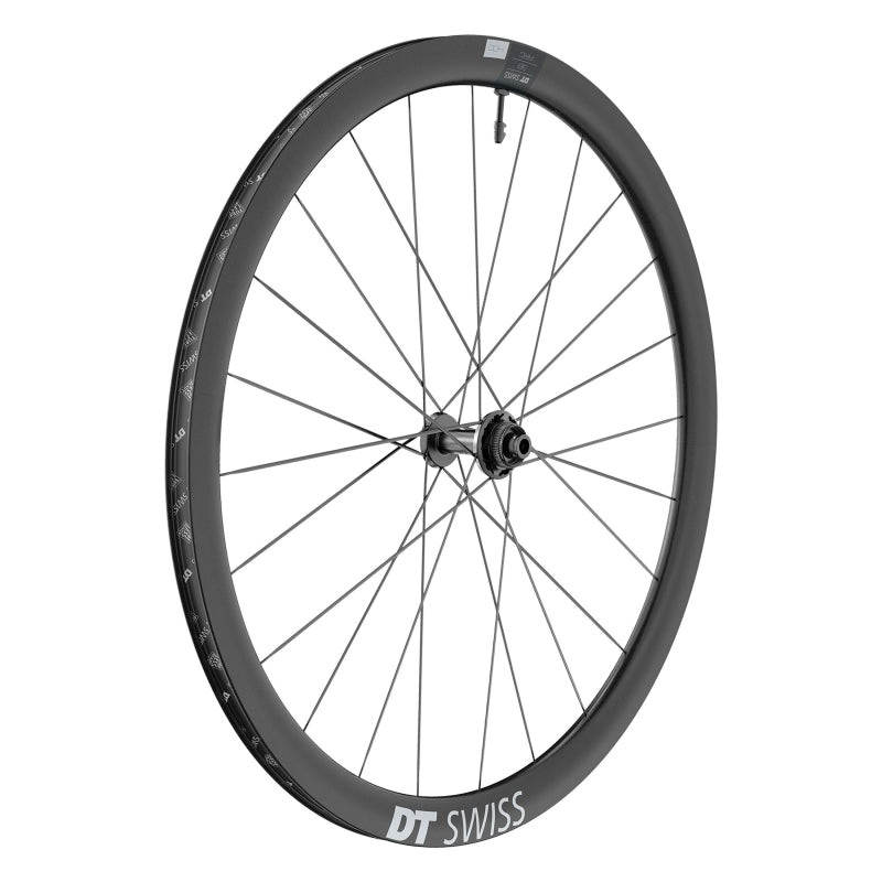 DT Swiss ARC 1400 DiCut 38 Front Wheel – 700 12 x100mm Center-Lock Black