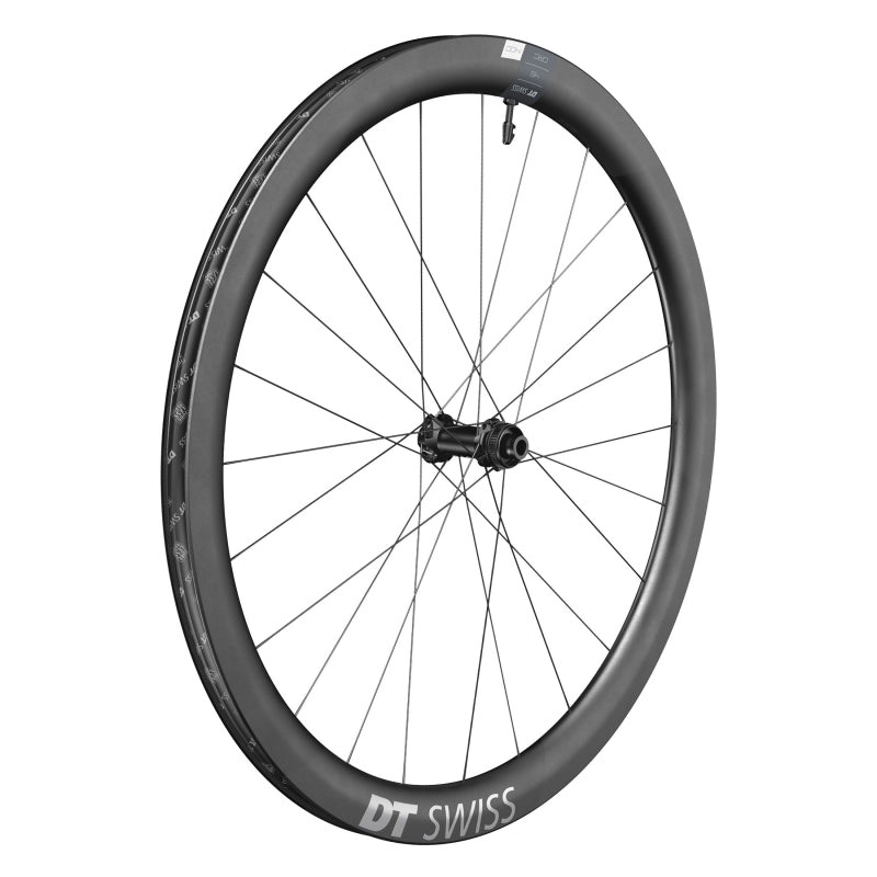 DT Swiss CRC 1400 Spline 45 Front Wheel – 700 12 x 100mm Center-Lock Black