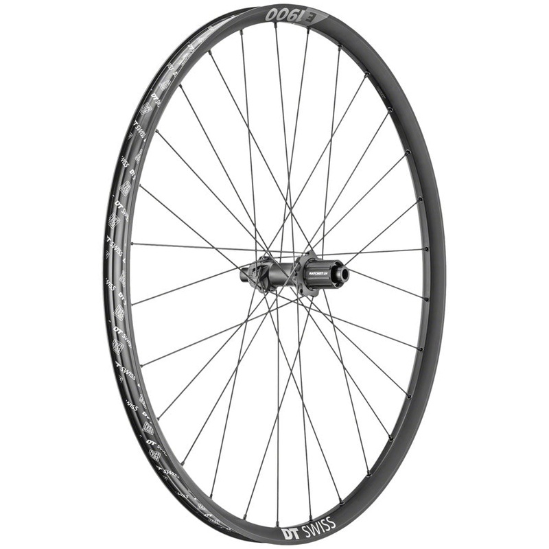 DT Swiss E 1900 Spline 30 Rear Wheel – 27.5″ 12 x 148mm Center-Lock HG 11 MTN BLK