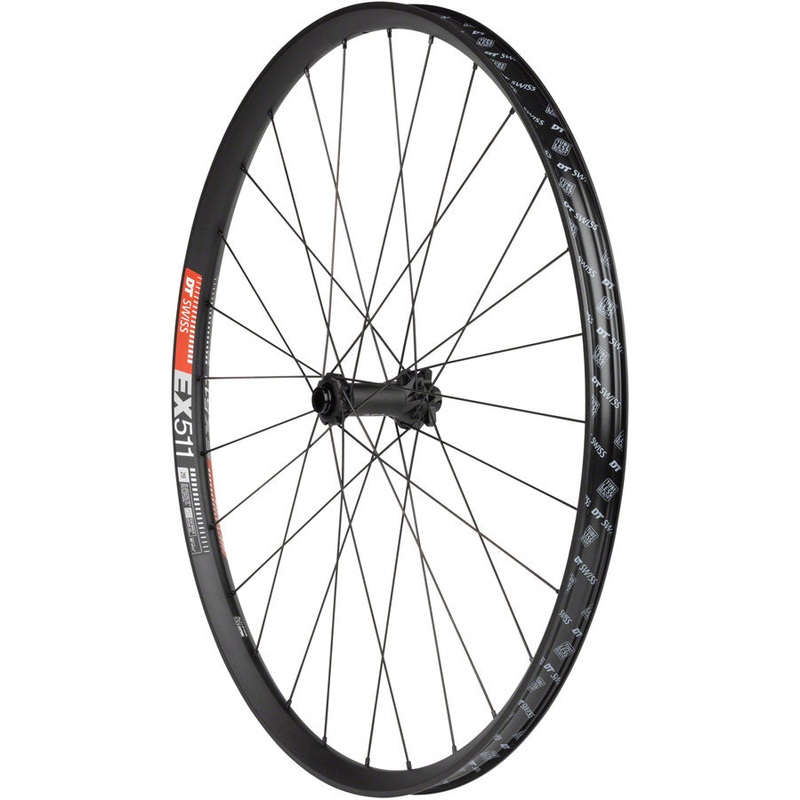 DT Swiss EX 511 Front Wheel – 29″ 15 x 110mm 6-Bolt Black