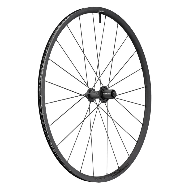 DT Swiss PR 1400 DICUT OXiC Rear Wheel – 700 QR x 130mm Rim Brake HG 11 BLK 21mm