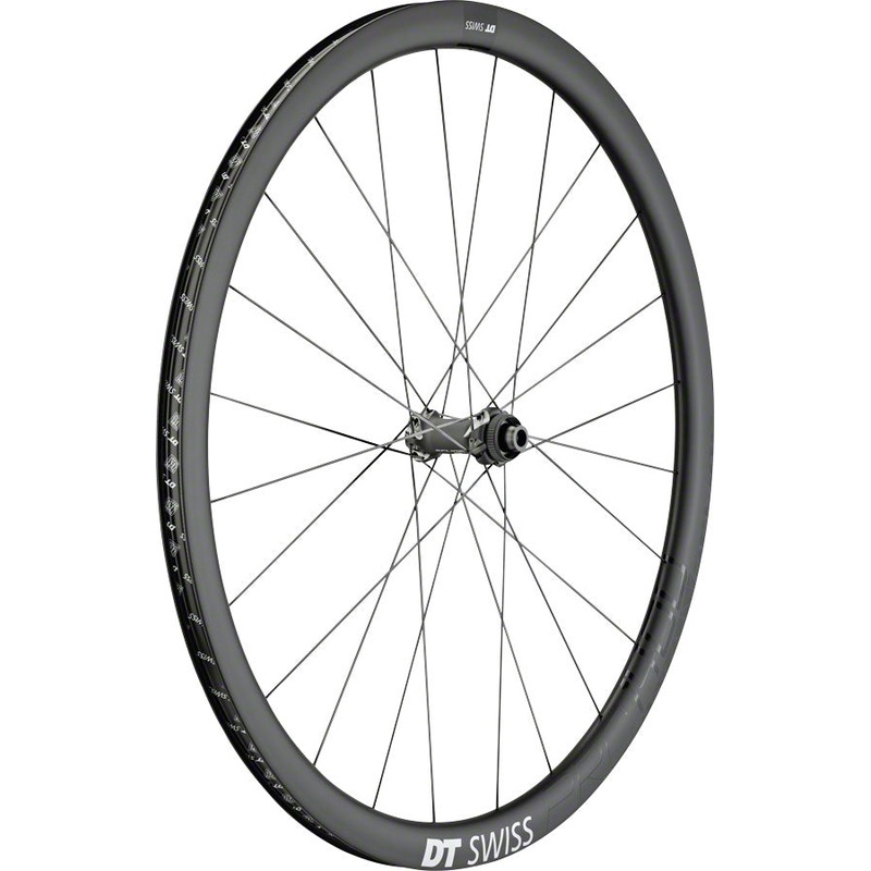 DT Swiss PRC 1400 Spline Front Wheel – 700 12 x 100mm Center-Lock Black