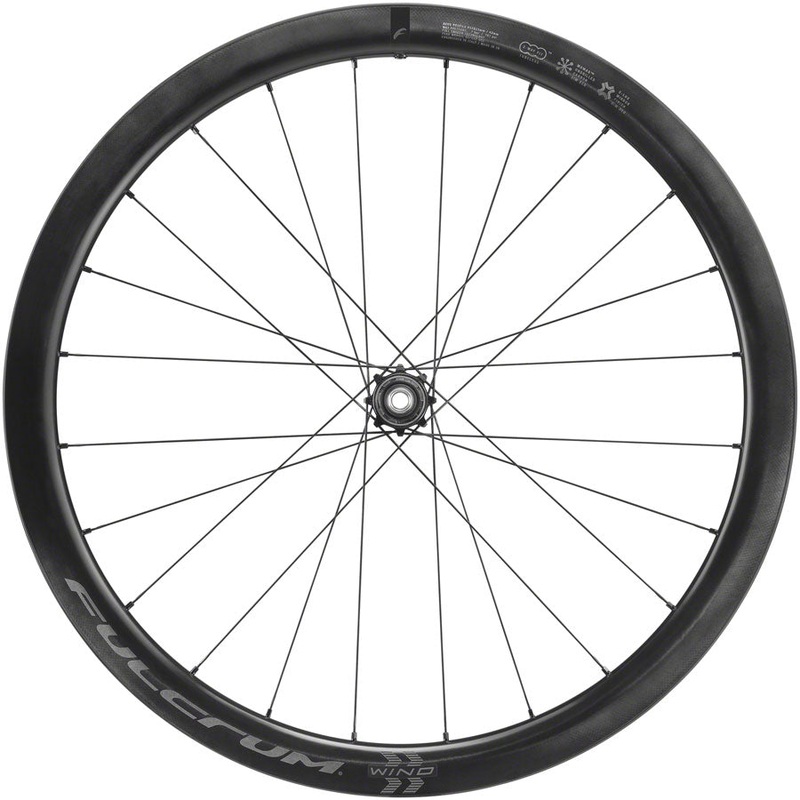 Fulcrum WIND 42 Rear Wheel – 700 12 x 142mm Center-Lock Black XDR
