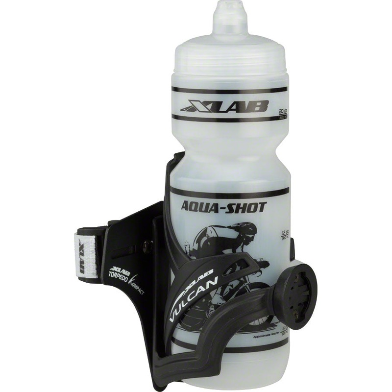 XLAB Torpedo Kompact 125 Water Bottle Cage: Black