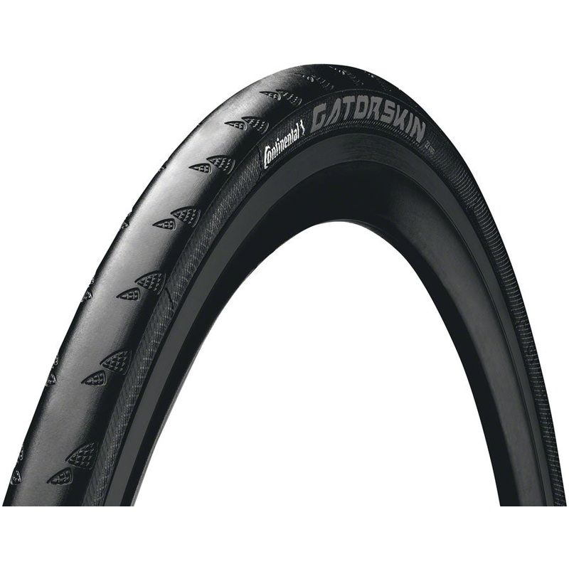 Continental Gatorskin Tire – 700 x 28 Clincher Folding BLK PolyX Breaker BLKEdition