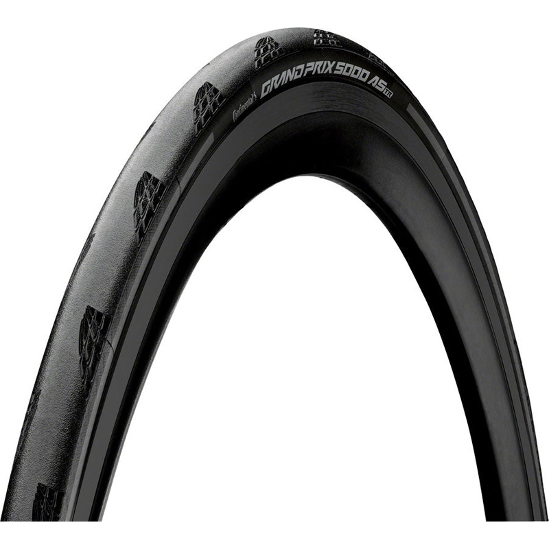 Continental Grand Prix 5000 All Season TR Tire – 700 x 35 Tubeless Folding BLK BLKChili Vectran Breaker LazerGrip