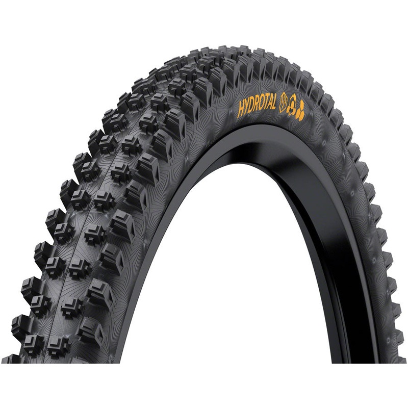 Continental Hydrotal Tire – 27.5 x 2.40 Tubeless Folding BLK Super Soft Downhill Casing E25