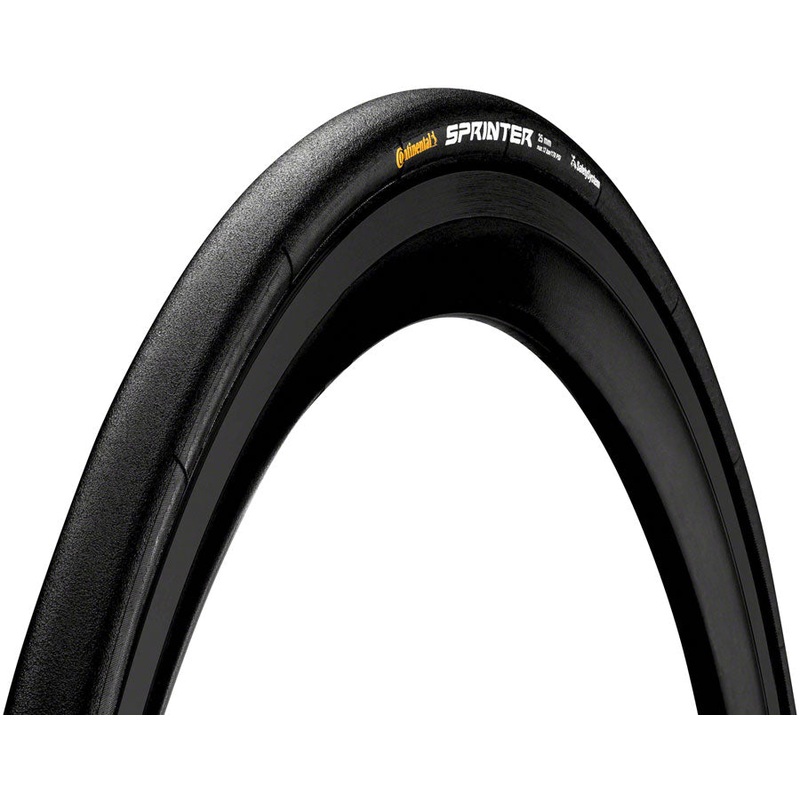 Continental Sprinter Tire – 26 x 22 Tubular Folding BLK BLKChili SafetySystem Breaker