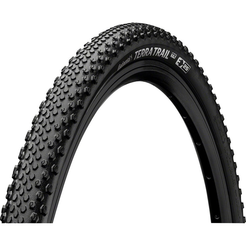 Continental Terra Trail Tire – 700 x 45 Tubeless Folding BLK SL PureGrip ShieldWall System E25
