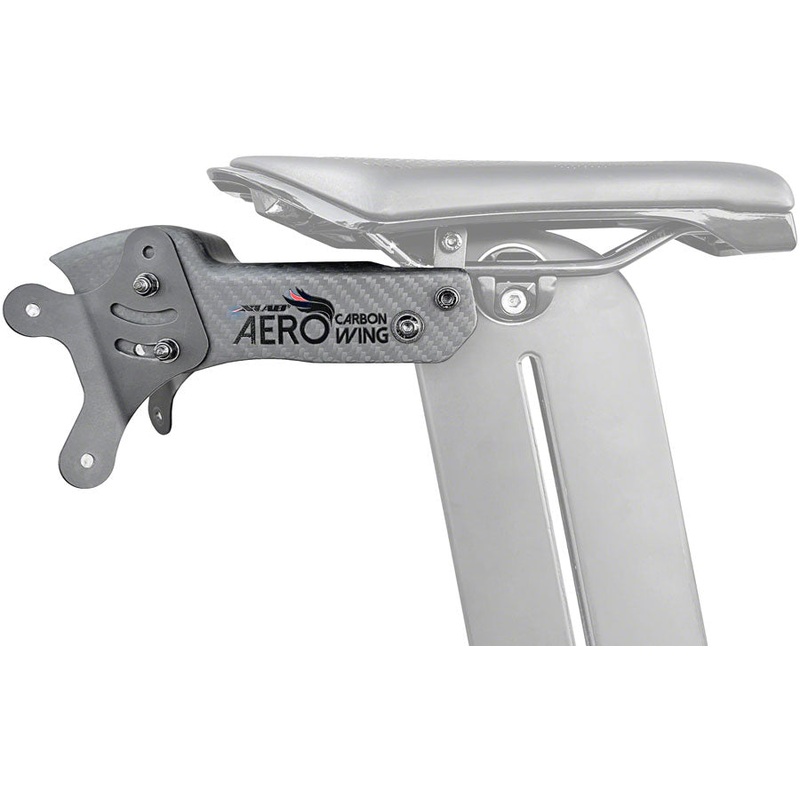 Xlab Aero Carbon Wing Behind Saddle Water Bottle Cage Mount – Carrier Only