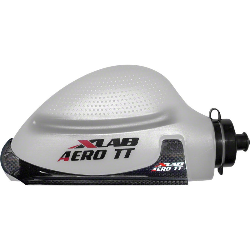 XLAB Aero TT Water Bottle and Cage System: Gloss Black
